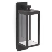 LOREFAR Applique Murale Faro Barcelona - Kerala À Led Intégrée 13W - Idéale Pour Les Entrées Et Les Jardins, 824 Lm, 3000K