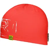 Ortovox 120 Tec Logo Beanie Rouge