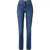 Levi's Jean '724 High Rise Straight' bleu foncé
