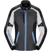 Spidi Tek Net Lady Gris Blanc Provence Blouson Taille L