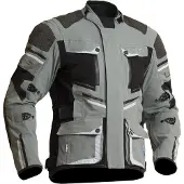Lindstrands Veste textile imperméable pour moto Sunne, gris/noir, 58