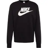 Nike Hommes, Pull-over, Sweat-shirt ras du cou NSW Club - 84009, Noir, (XXL)