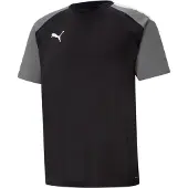 Puma Teampacer Maillot Hommes Manches Courtes - Noir / Gris