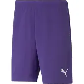 Puma Pantalon de sport 'TeamRise' violet foncé / blanc