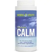 Natural Vitality , CALM, Complément de Magnésium en Poudre à Boire, Original Non Aromatisé, 16 oz (453 g)