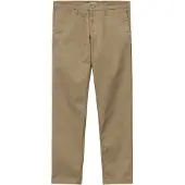 Carhartt WIP Pantalon chino 'Sid' noisette