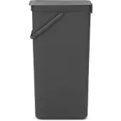 Brabantia Sort Go récipient 40l Dark Grey