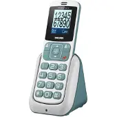 Brondi Amico Home 4,5 cm (1.77") argent Téléphone senior