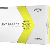 Callaway Supersoft 2023 Yellow Basic Balles de golf
