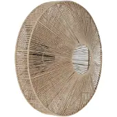 Light & Living - applique murale - Lyra - naturel - jute coton - E27 - 3126284