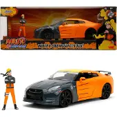 Jada 2009 Nissan Gt-r 1:24 Véhicule Naruto