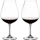 Riedel VINUM Nouveau Monde Pinot Noir 6416/16 (coffret de 2), Verres à vin, Transparent