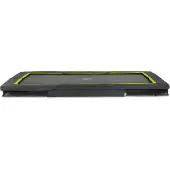 Exit Silhouette Trampoline Sportive 244x366cm – Enterré – Trampoline Enterrée – Rectangulaire – Noir
