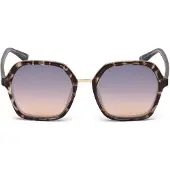 GUESS Gu7557 Woman Sunglasses Gris 54 Femme