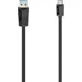 Hama Câble Usb - Usb-c 25 Cm Noir (200650)