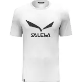 Salewa Solidlogo Dri-release Short Sleeve T-shirt Blanc 2XL Homme