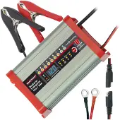 Dino KRAFTPAKET Chargeur automatique Chargeur de batterie entièrement automatique avec fonction de camping (20 A, 12V)
