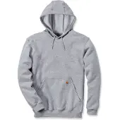 Carhartt K121 - Sweat- Shirt À Capuche - Homme - Coupe Large (Original Fit) - L - Heather Grey