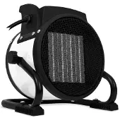 Vonroc Radiateur électrique soufflant 1000W/2000W - céramique – blanc