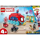 LEGO 10791 Camion de l'équipe Marvel Spidey, jouet pour enfants à partir de 4 ans avec minifigures Miles Morales et Black Panther, Spidey et ses super amis