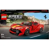 LEGO Speed Champions Ferrari 812 Competizione, voiture de sport et kit de modèle réduit jouet à construire, série 223, set véhicule de collection voiture 76914