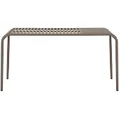 Ebuy24 Stella table de jardin 90x150 cm noyerReproduction.