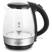 Emerio Wasserkocher, 1.2L, Glas, BPA-frei