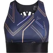 Craft Adv Hit Padded Sport Sports Top Bleu L Femme