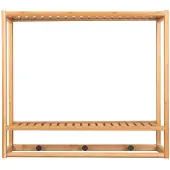 Leitmotiv Wall Coat Rack Sheer Bamboo