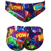 Turbo Comic Swimming Brief Multicolore M Homme