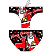 Turbo Papa Noel Swimming Brief Noir XL Homme