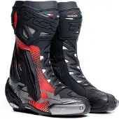 TCX RT-Race Pro Air Noir Rouge Blanc Bottes Taille 42