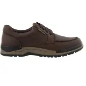Mephisto Charles Grizzly : chaussures pour hommes, lacets, couleur marron, style décontracté