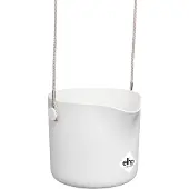 Elho Pot De Fleurs Rond B.For - Plastique - Ø18 - Blanc