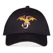 Difuzed Pokemon Charizard Patch Cap Noir