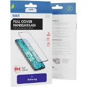 Wave Full Cover -panssarilasi, Samsung Galaxy S23, musta (1 pcs, Samsung Galaxy A23 5G), Téléphone portable : film de protection, Noir, Transparent