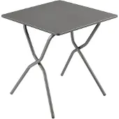 Lafuma Table Pliante Balcony Titane Compacte, Pliable, Design Moderne, Résistante Aux Intempéries -