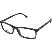 HUGO BOSS Lunettes de Vue BOSS 1493 55/16/145 Black dark ruthenium Acetate frames MAN BOSS 1493