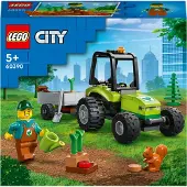 LEGO City Tracteur Du Parc Avec Remorque 60390