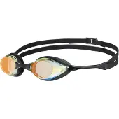 Arena (Yellow Copper-Black) Lunettes de course hydrodynamiques Cobra Original Swipe Mirror anti-buée