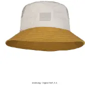 Buff Sun Bucket Hat Blanc S-M