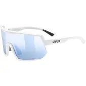 Uvex Sportstyle 235 Variomatic Photochromic Sunglasses Blanc Variomatic Litemirror Blue/CAT1-3