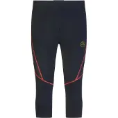 La Sportiva Triumph Tight 3/4 M, Course en montagne, Homme, Collant, K00Y00 Noir/Jaune, XL -