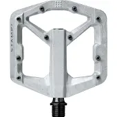 Crankbrothers Stamp 2 Flat Pedal - small - raw silver