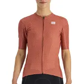 Sportful Checkmate Short Sleeve Jersey Rouge M Femme