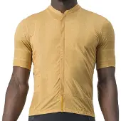 Castelli Unlimited Terra Short Sleeve Jersey Jaune XL Homme