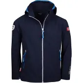 TROLLKIDS Veste imperméable 328-110 bleu marine pour enfant
