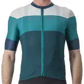 Castelli Sezione Short Sleeve Jersey Bleu 2XL Homme
