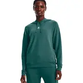 Under Armour Rival Terry Hoodie Vert S Femme