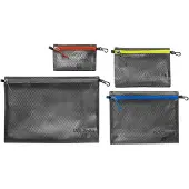 Tatonka Zip Pouch Set IV Sac Fermeture Éclair (4 Pièces) - noir